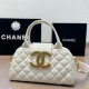 White Casual Letters Metal Accessories Trim Zipper Bags