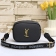 Black Daily Letters Zipper Bags