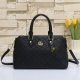 Black Daily Letters Zipper Bags