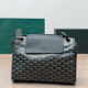 Black Casual Letters Patchwork Contrast Bags