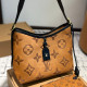 Orange Casual Letters Patchwork Zipper Contrast Bags