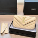 Light Yellow Casual Letters Patchwork Texture Bags
