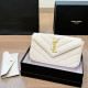 White Casual Letters Patchwork Texture Bags