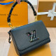 Black Casual Letters Metal Accessories Trim Chains Bags