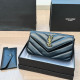 Black Casual Letters Patchwork Texture Bags