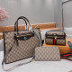 Khaki Casual Letters Patchwork Zipper Contrast Bags