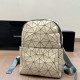 Light Yellow Casual Colorblock Patchwork Zipper Contrast Bags
