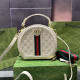 White Street Letters Zipper Embossed Bags