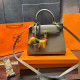 Deep Coffee Celebrities Solid Color Patchwork Bags(Accessories Color Random)