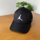 Black Casual Letters Patchwork Hat