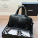 Black Casual Solid Color Patchwork Zipper Bags
