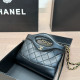 Black Casual Solid Color Patchwork Texture Bags