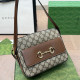 Khaki Street Letters Patchwork Zipper Contrast Bags