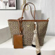 Brown Street Letters Patchwork Contrast Bags