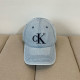 Blue Casual Letters Embroidered Distressed Hat