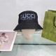 Cowboy Black Casual Letters Distressed Hat