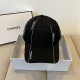 Black Street Letters Patchwork Contrast Hat
