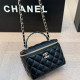 Black Casual Solid Color Patchwork Zipper Texture Bags