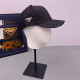 Cowboy Black Casual Letters Distressed Patchwork Hat