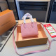 Pink Casual Letters Patchwork Embossed Adjustable Bags