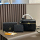 Black Daily Letters Patchwork Zipper Embossed Bags
