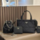 Black Casual Letters Patchwork Chains Texture Bags