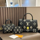Black Casual Letters Patchwork Zipper Contrast Bags