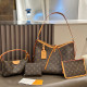 Orange Casual Letters Patchwork Contrast Bags