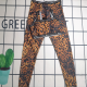 Tawny Sportswear Leopard Print Backless Swimwears
