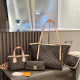 Apricot Street Letters Patchwork Contrast Bags