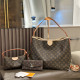 Apricot Street Letters Patchwork Contrast Bags