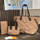 Khaki Casual Letters Patchwork Zipper Bags