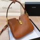 Orange Casual Solid Color Patchwork Bags
