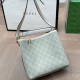 White Daily Letters Patchwork Bags