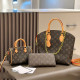 Orange Casual Letters Patchwork Zipper Contrast Bags