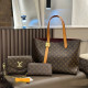 Brown Daily Letters Metal Accessories Trim Contrast Bags