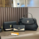 Black And White Casual Letters Patchwork Metal Accessories Trim Contrast Bags