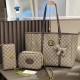 Khaki Casual Letters Patchwork Zipper Bags