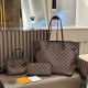 Black Brown Daily Plaid Patchwork Contrast Bags