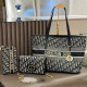 Black And White Casual Letters Patchwork Contrast Bags
