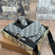 White Black Casual Letters Patchwork Contrast Adjustable Bags
