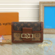 Brown Daily Letters Chains Bags