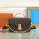 Brown Daily Letters Chains Bags