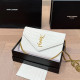 White Casual Letters Metal Accessories Trim Texture Bags