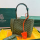 Green Daily Letters Patchwork Bags