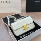 White Casual Letters Metal Accessories Trim Adjustable Bags