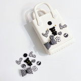 Pink Casual Cartoon Patchwork Bags