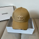 Khaki Casual Daily Letters Patchwork Hat