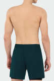 Ink Green Sportswear Letters Pocket Board Shorts