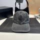 Black Gray Casual Daily Letters Patchwork Hat